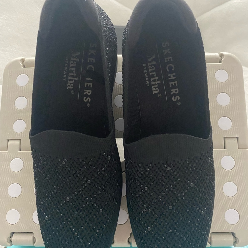 Skechers Women’s Martha Stewart Pier Lite Reflection Wedge slip-on